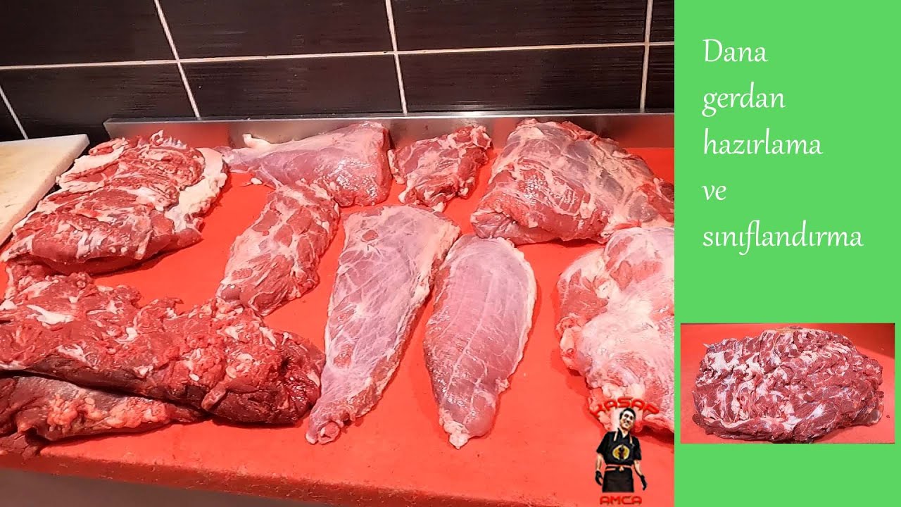 Dana gerdan eti sınıflandırma