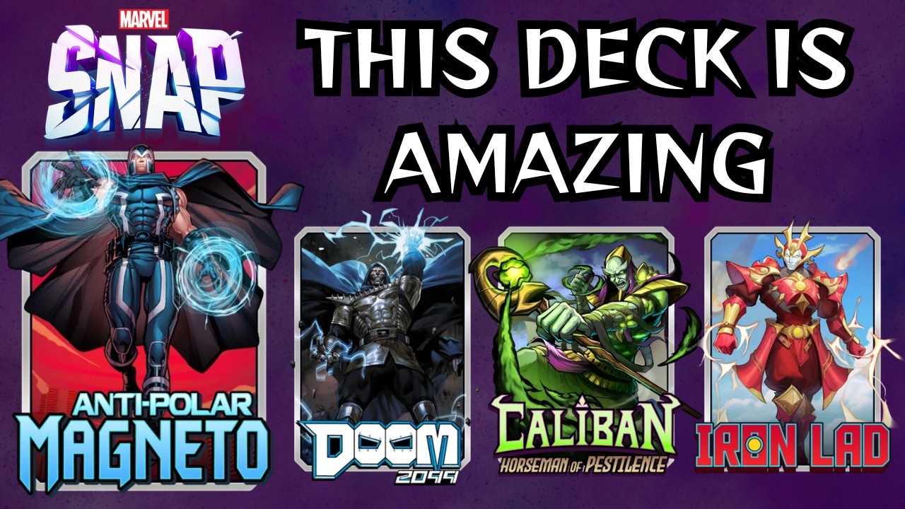 The Cyber-Polar Overdrive! Magneto Floods the Field while Doom Commands | Marvel Snap Gameplay