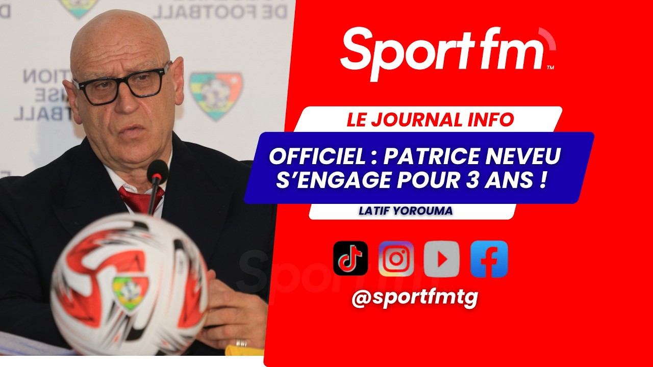 OFFICIEL : Patrice Neveu s’engage pour 3 ans ! | LE JOURNAL INFO