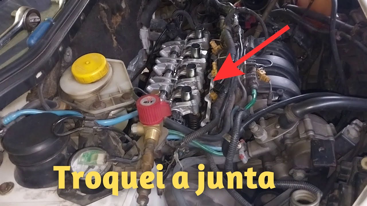 Como trocar junta tampa de valvulas motor e-torq 1.8 16v