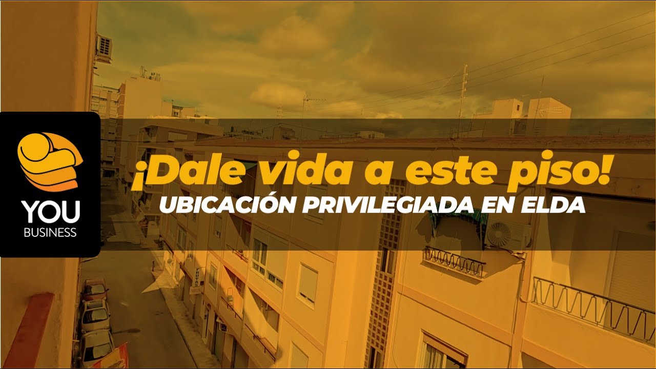 ¡Hazlo a tu Gusto! Piso en Elda por 57.900€ | Ubicación Perfecta