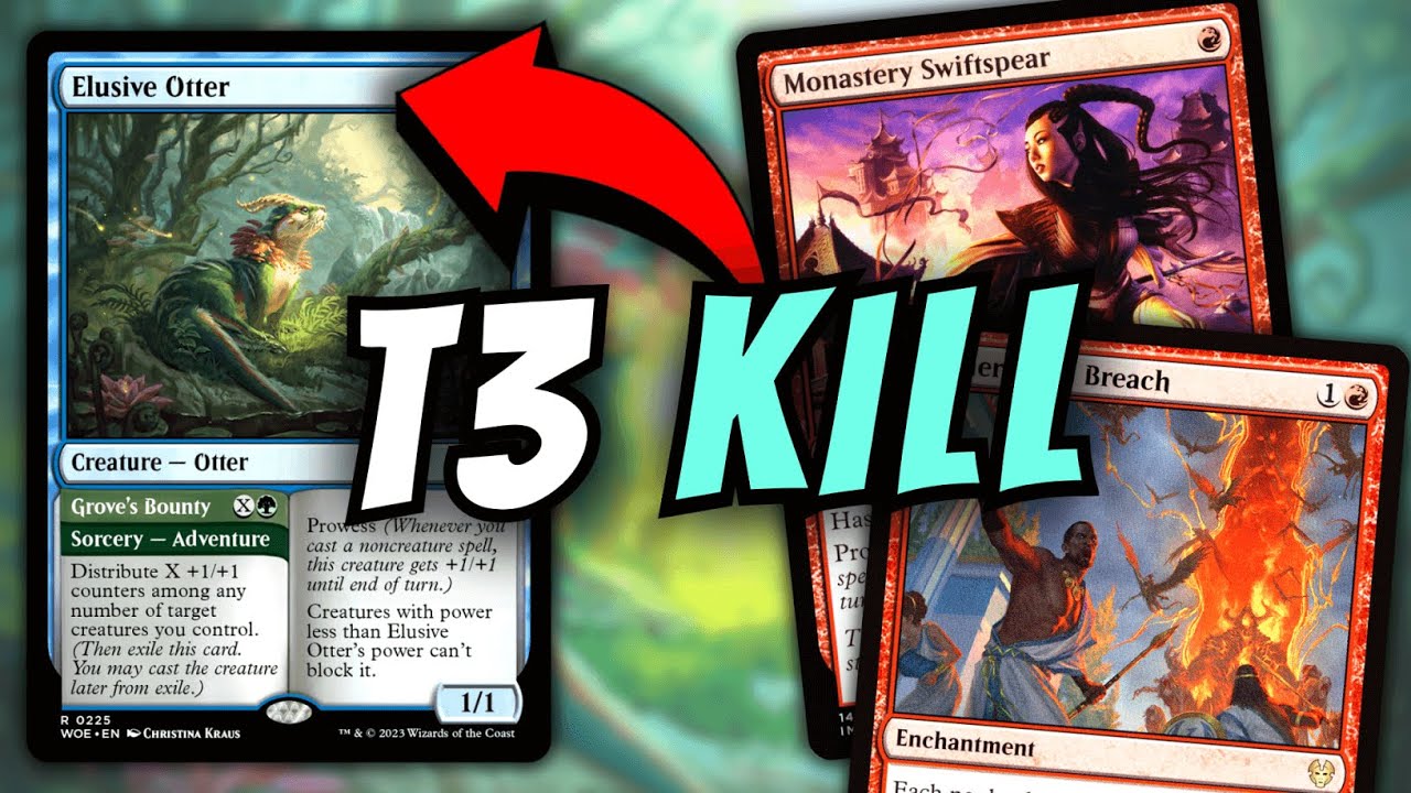 PROWESS is UNSTOPPABLE With This NEW CARD! | Temur Otter Prowess | WOE Modern | MTGO