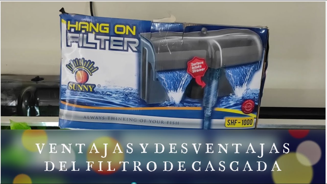 VENTAJAS Y DESVENTAJAS DEL FILTRO DE CASCADA O FILTRO DE MOCHILA