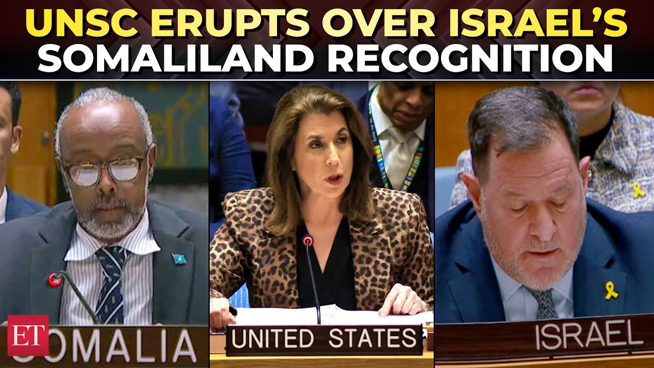 'You’ve no idea what Somalia stands for!': Fiery clash at UNSC over Israel’s Somaliland recognition