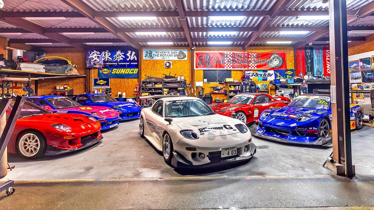 Inside the Hidden Rotary Garage of a Real Mid Night Club Member!