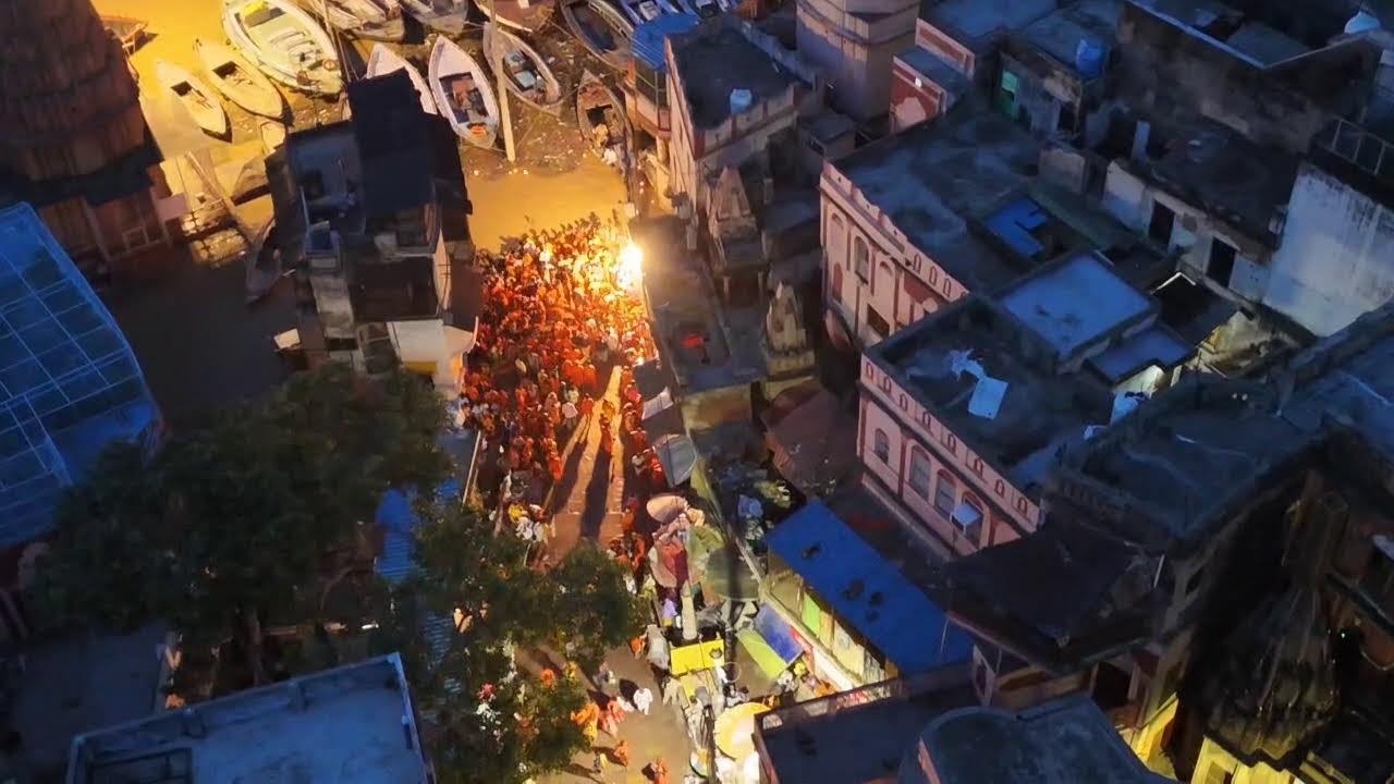 Varanasi police Kashivishwnath mandir live