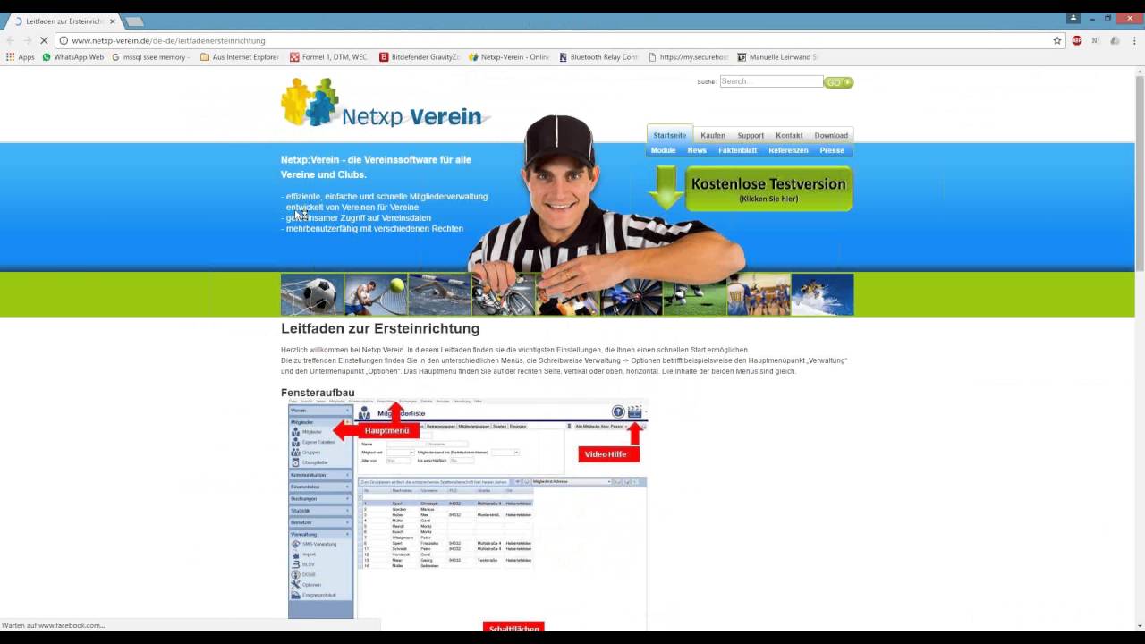 Netxp Verein - Erste Schritte Teil 1