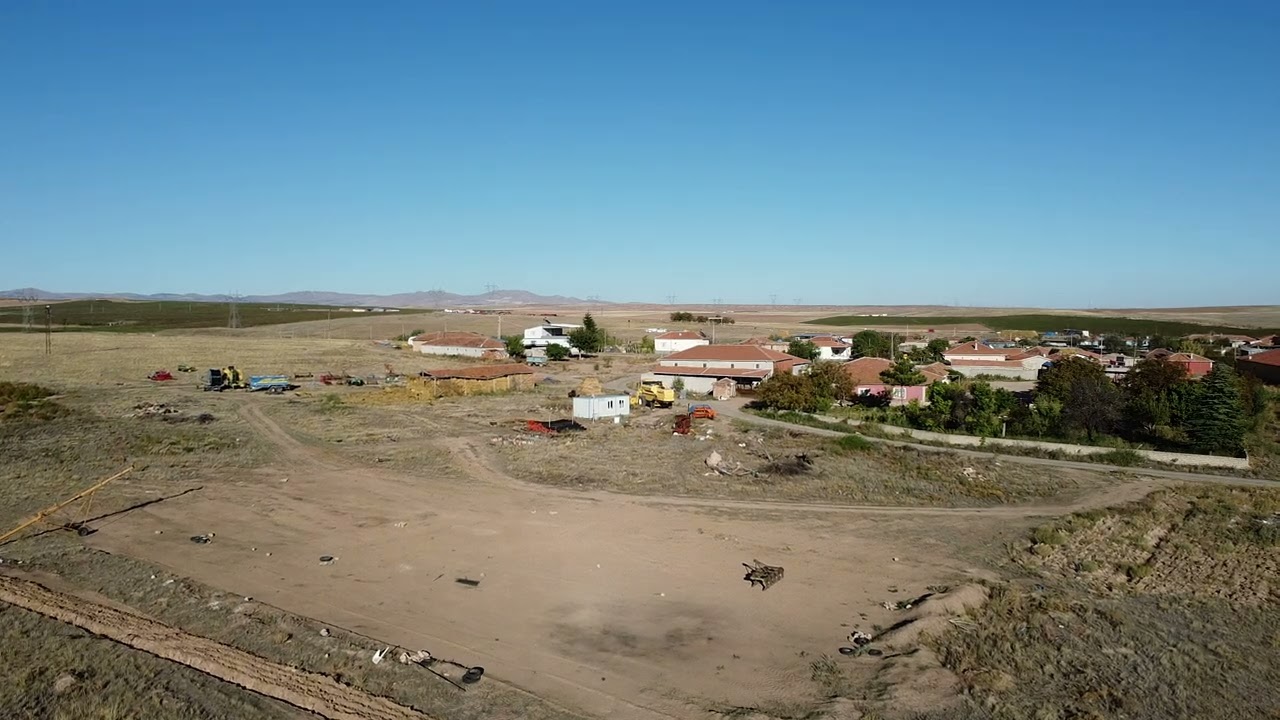 KIRŞEHİR SIDIKLI EKİZAĞIL KÖYÜ HAVADAN DJ MİNİ 2 SE 2.7K ile  İLK DRON ÇEKİMİMİZ #kırşehir #drone