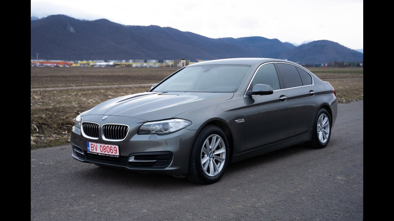 BMW Seria 5 F10 Facelift 518D B47 - Prezentare *ÎN STOC* 518d vs 520d
