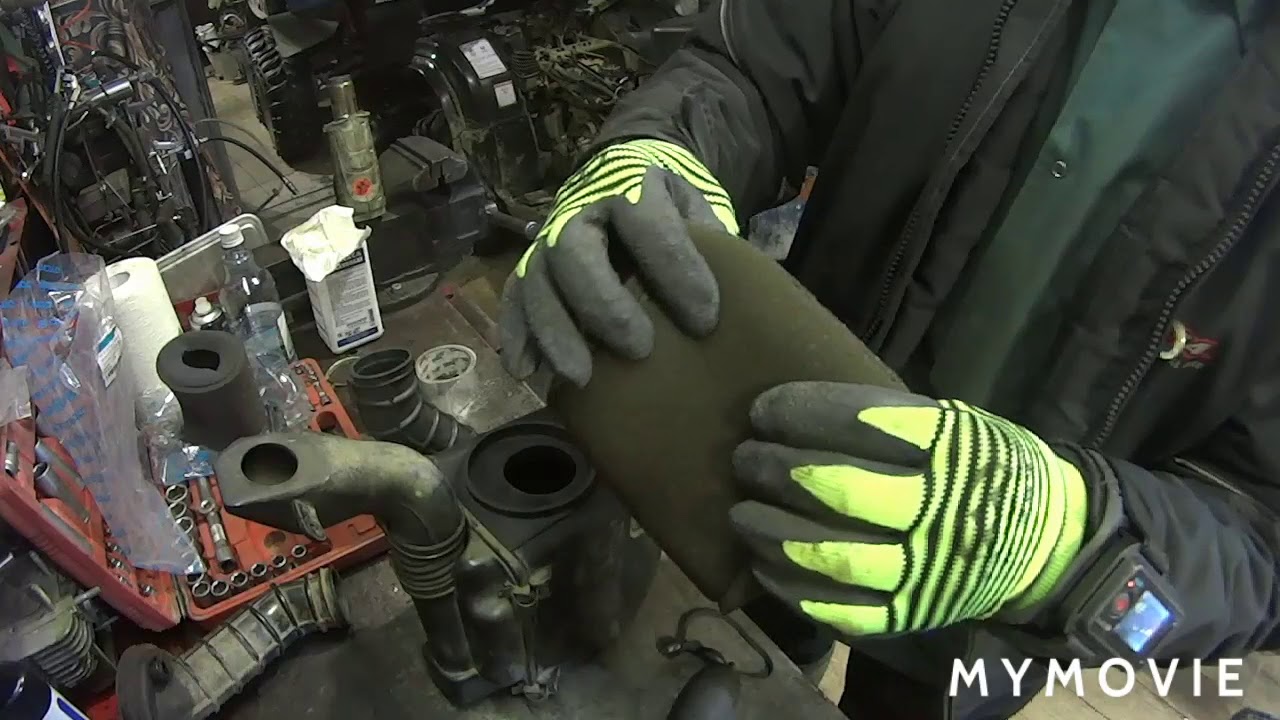 CF 500 Ревизия коробки воздушного фильтра.