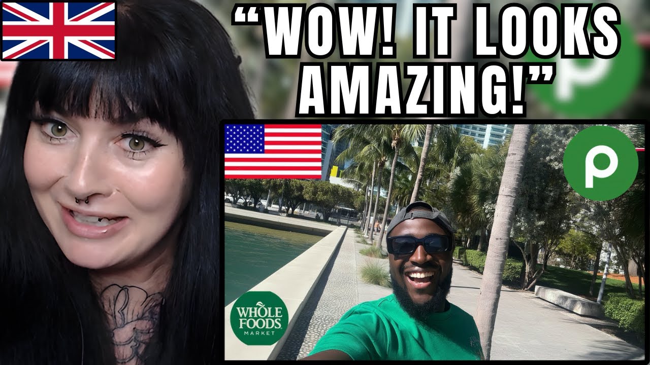 British Girl Reacts to a Brits FIRST Day in AMERICA 🇺🇸 (Publix & Whole Foods Shock!)