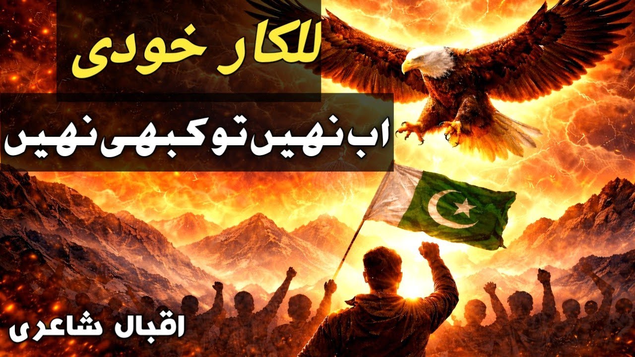اُٹھ اے نوجوانِ ملت! 🔥 | Motivational Urdu Poetry | Khudi & Shaheen Status | Powerful Kalam 2026