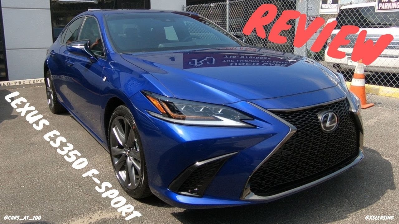 2019 LEXUS ES350 F-SPORT REVIEW -- GREAT LUXURY CAR !