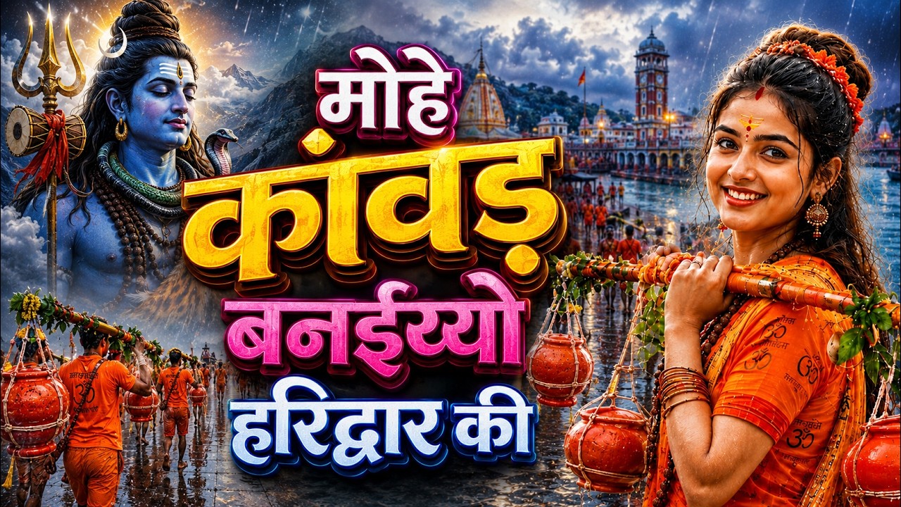 मोहे कांवड़ बनईय्यो हरिद्वार की | Sawan Special DJ Bhajan 2026 | Kanwar Yatra Song | Har Har Mahadev