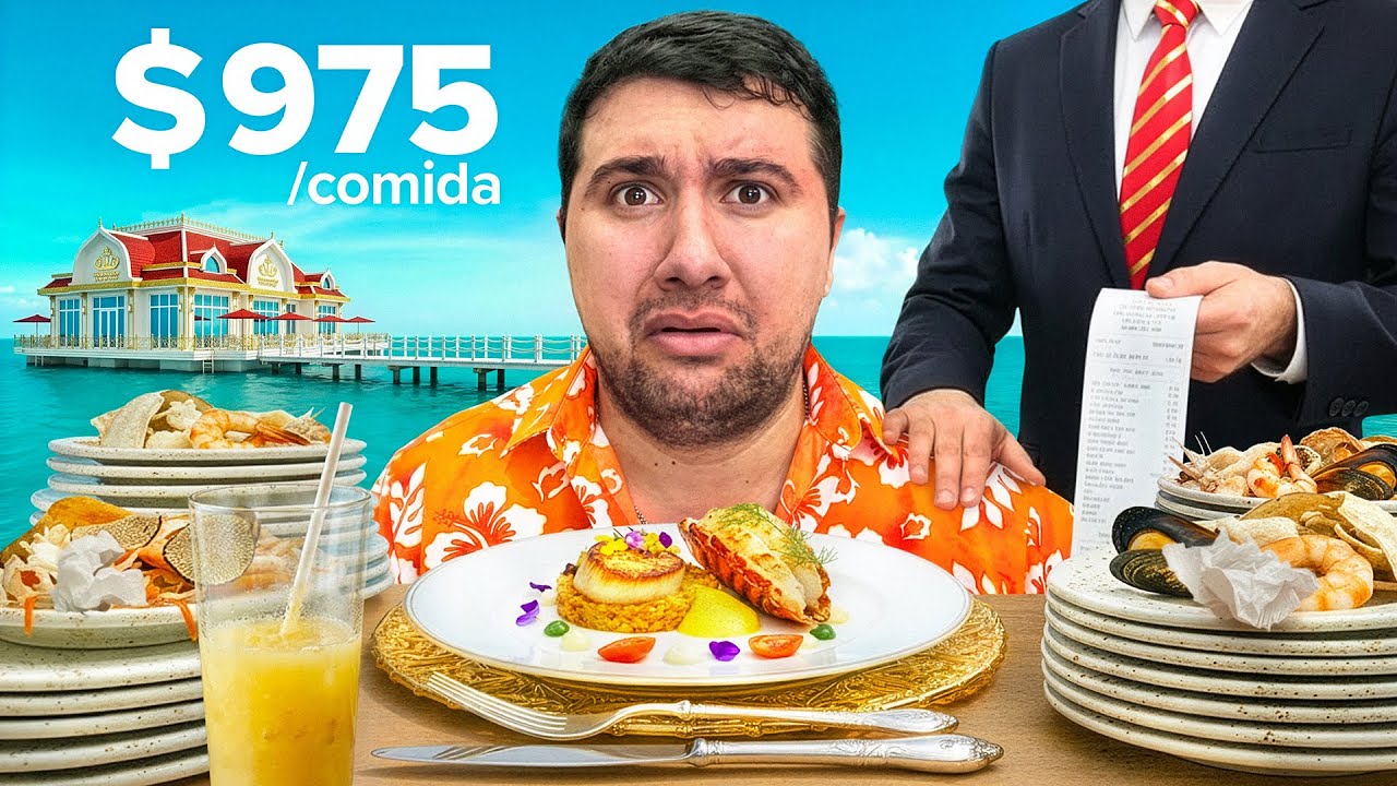 24 HORAS en un HOTEL *TODO INCLUIDO* con mi NOVIA 😍.. (me quedé pobre 😭)