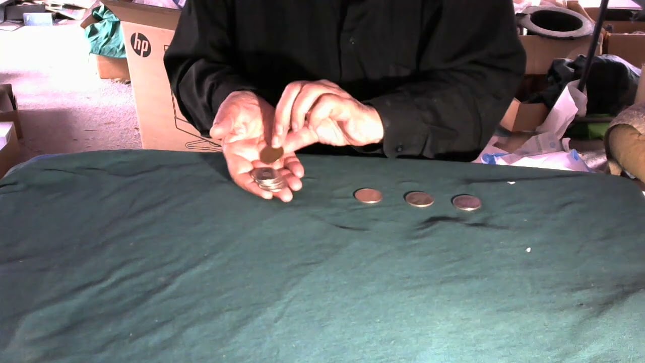Magic Money! One, two---goes right through!