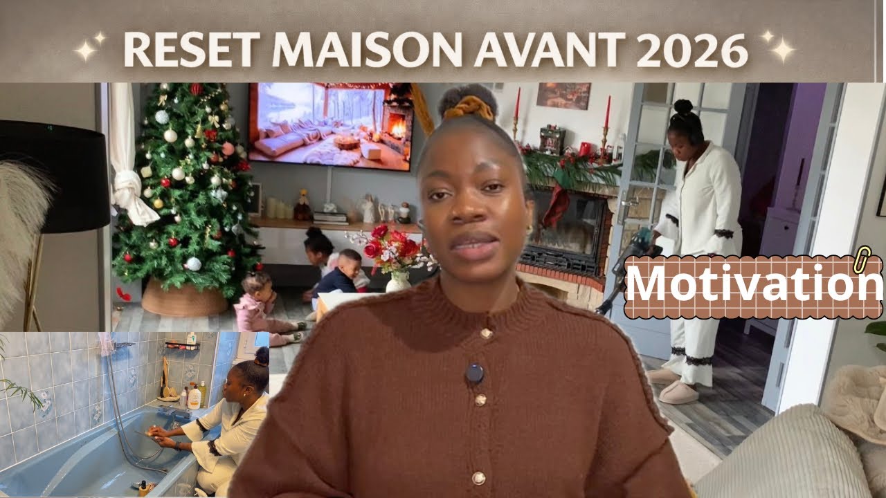 MOTIVATION MÉNAGE AVANT LE NOUVEL AN ✨ | Grand nettoyage, reset maison & moments en famille