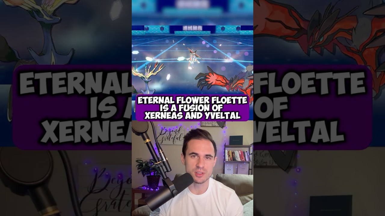 Теория Вечного Цветка Флоэтт #покемон #pokemonshorts #switch2 #pokemonconspiracy #флоэтт