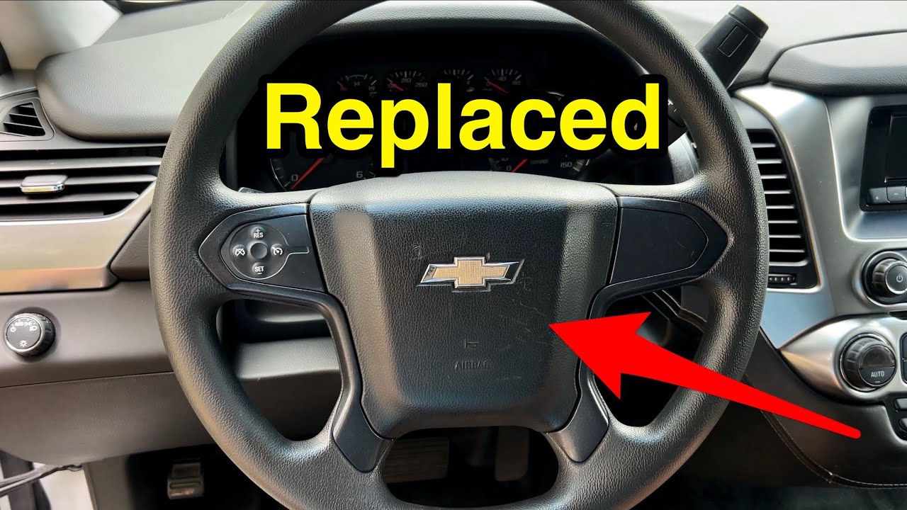 How to replace steering wheel on Chevy/GMC trucks.