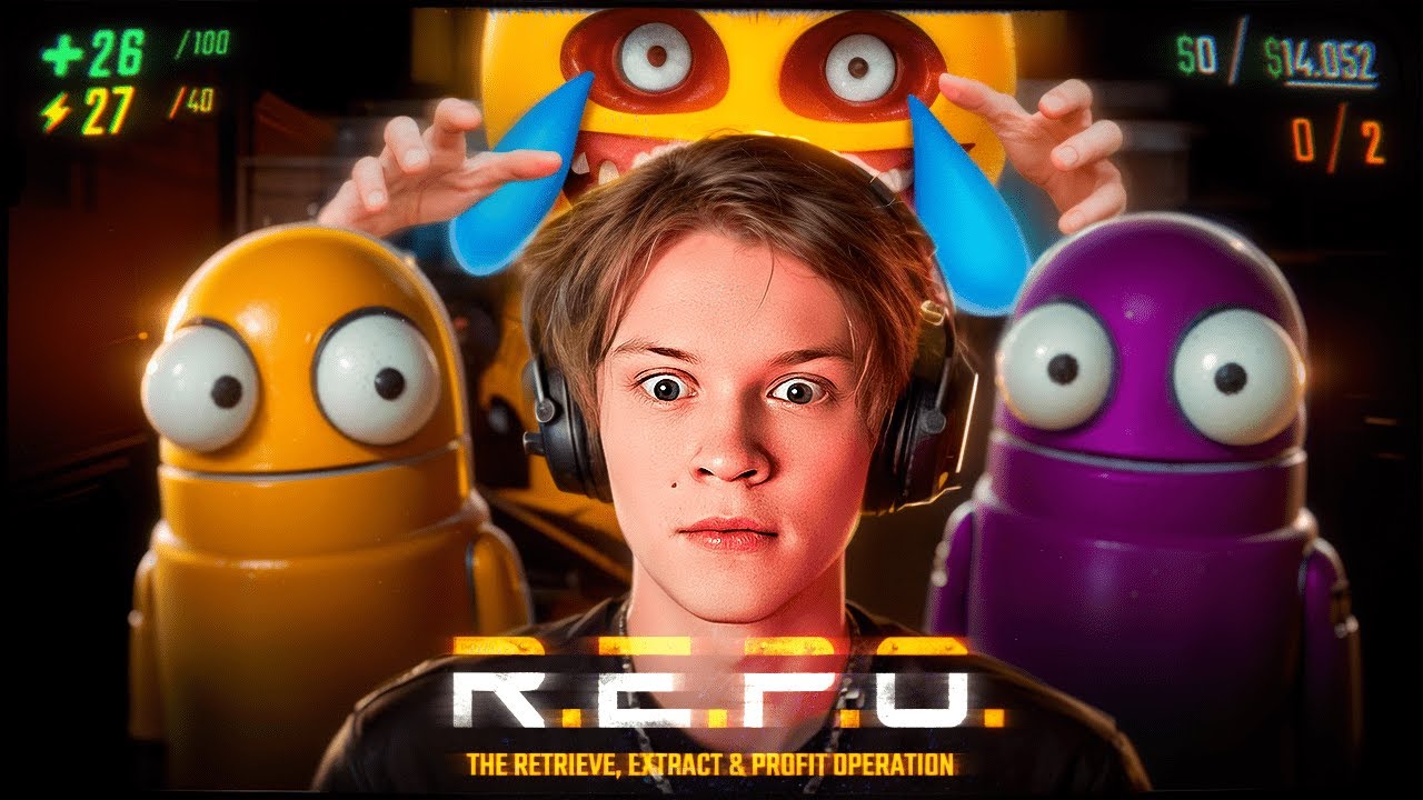 ДИПИНС ИГРАЕТ В РЕПО С РАНДОМАМИ / ХОРРОР R.E.P.O