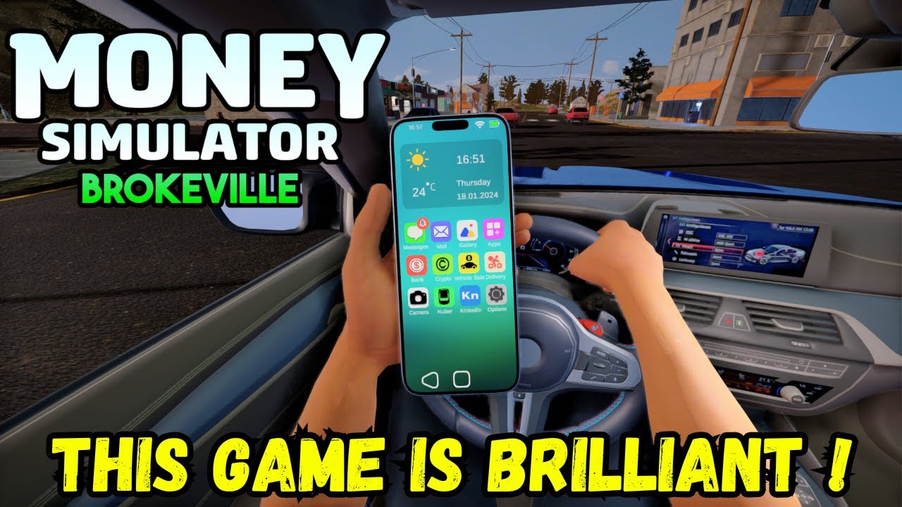 Я на мели... Но эта игра просто гениальна! (Money Simulator: Brokeville)