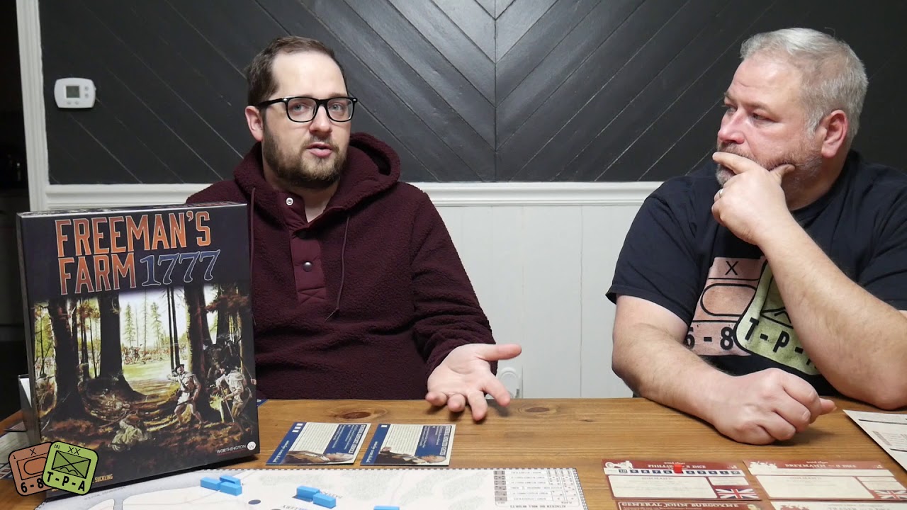 Review: Freeman's Farm, 1777 from Worthington - The Players' Aid