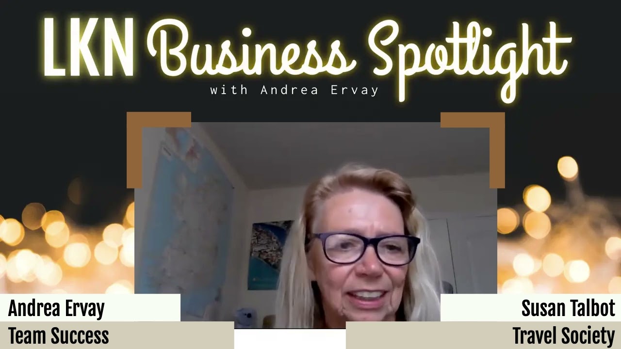 LKN Business Spotlight - Susan Talbot of the Travel Society