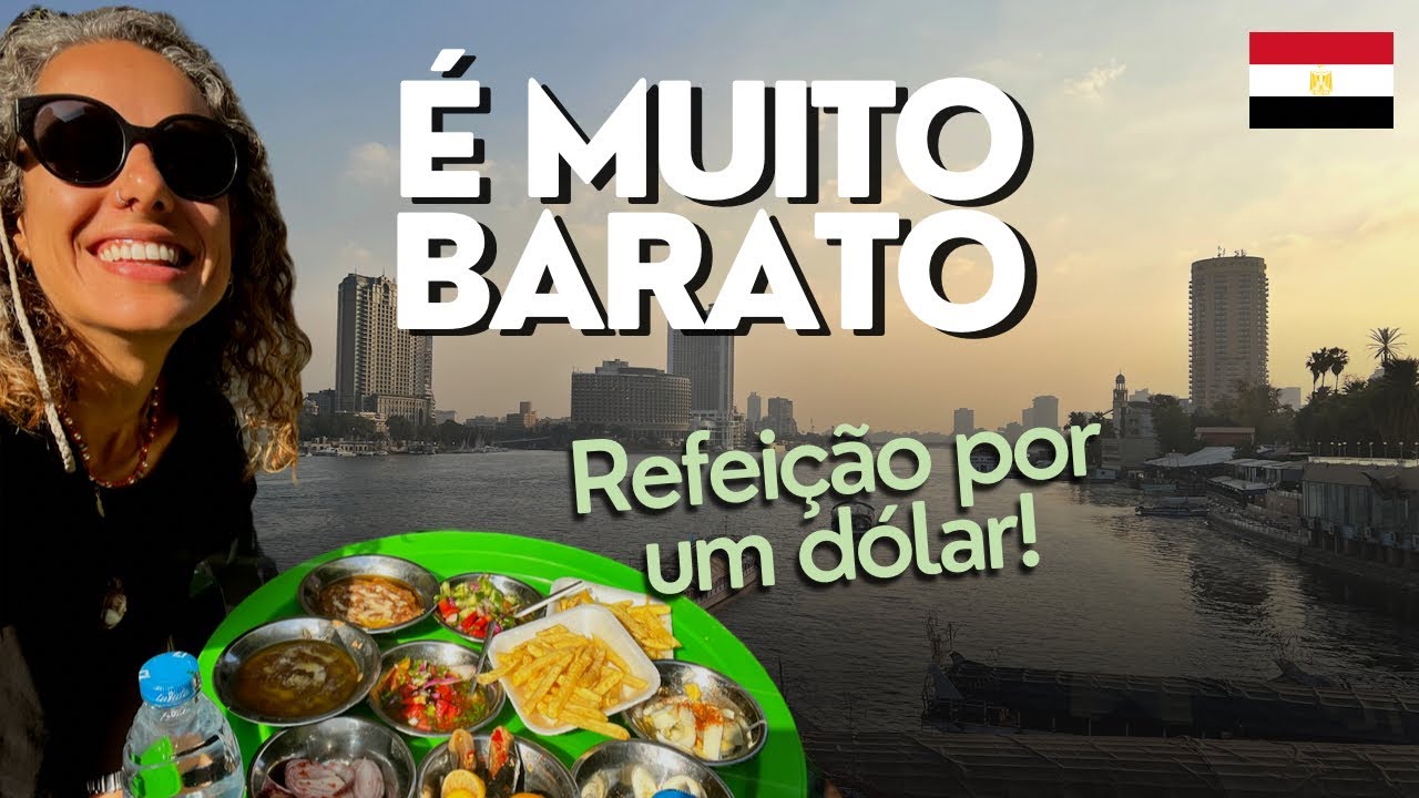2 DIAS no CAIRO: confusão no trem, museu e COMIDA BOA