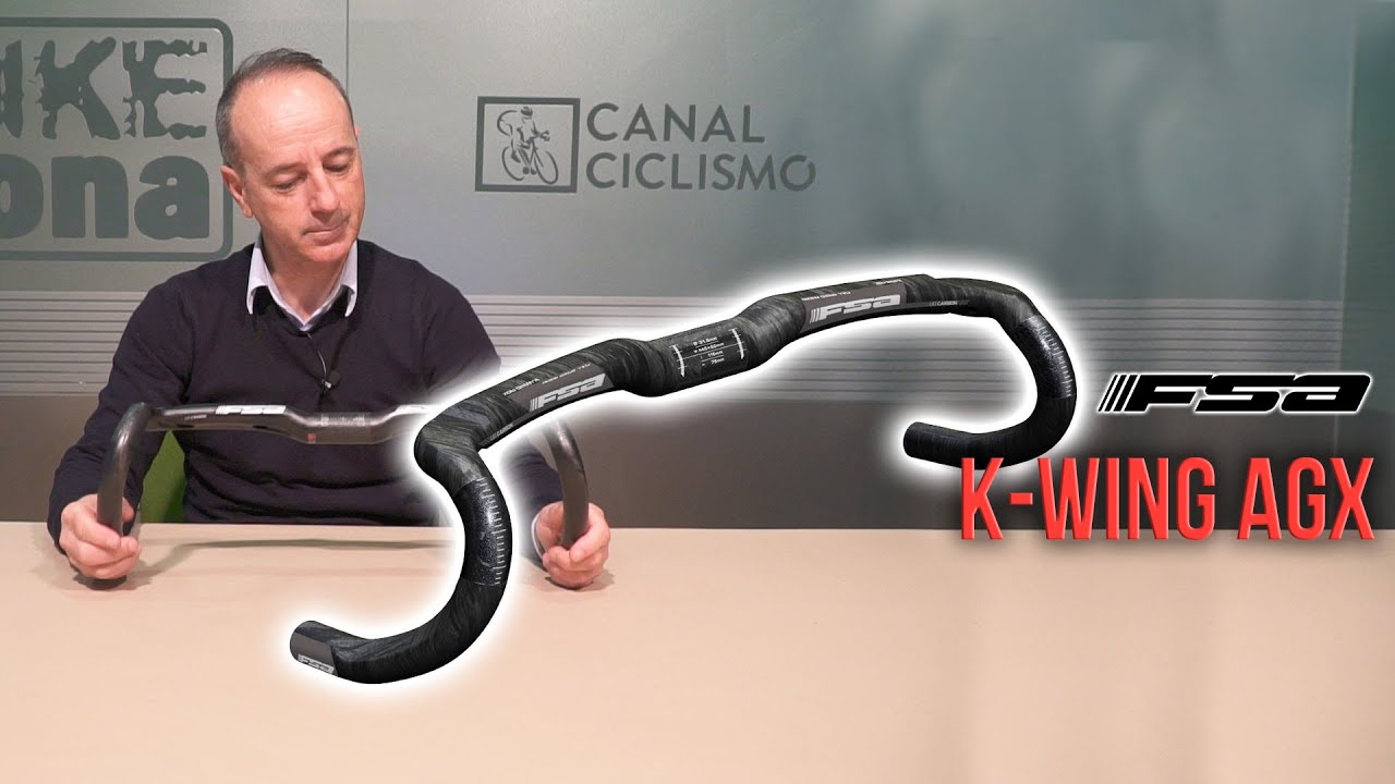 La esencia del gravel en el manillar FSA K-WING AGX