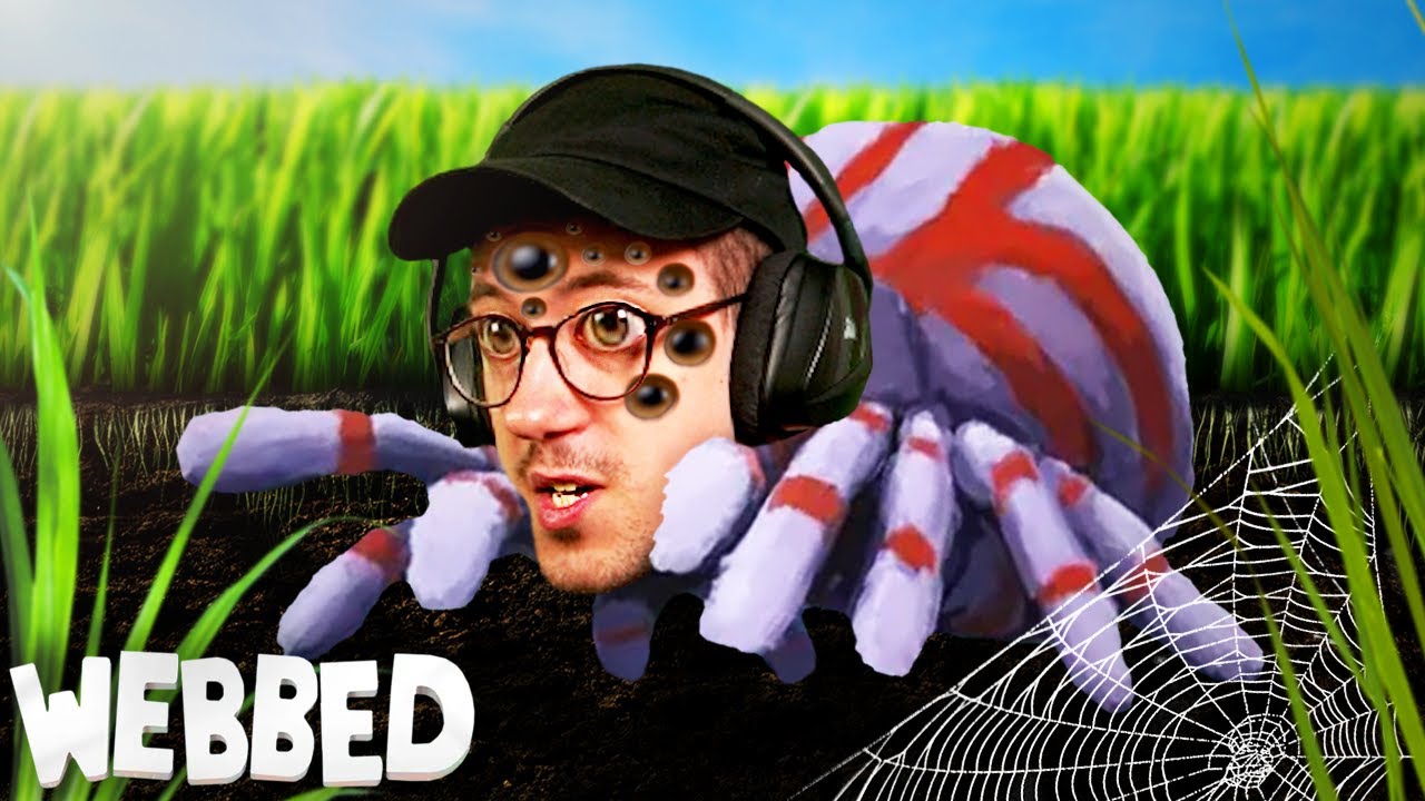 Süßer Spinnen 2D Plattformer | Webbed