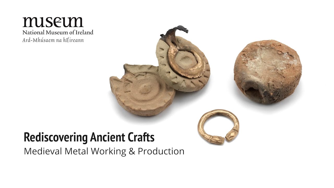 Rediscovering Ancient Crafts: Early Medieval metalworking with Dr Brendan O’Neill