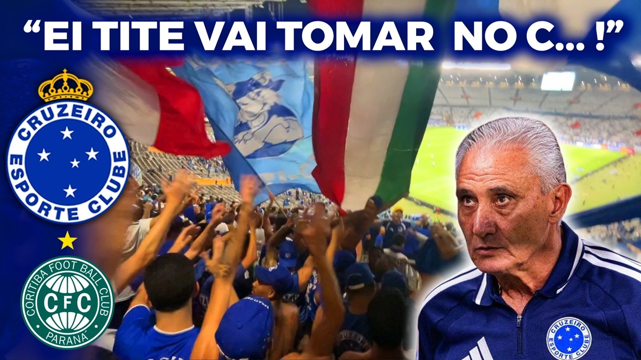 MAIS UMA DERROTA PATÉTICA EM CASA !CRUZEIRO 1X2 CORITIBA | 2ª RODADA BRASILEIRÃO|VLOG#47