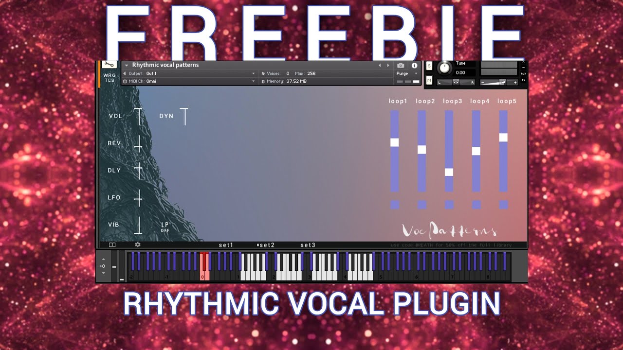 This FREE Vocal Plugin is INSANE! FREEBIE Rhythmic Vocal Patterns by Wrongtools
