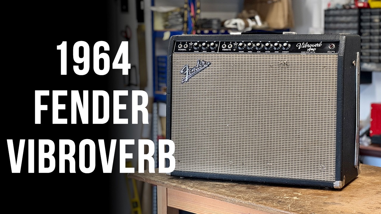 Rare 1964 Fender Vibroverb on the Bench - Let's See What's Inside  | Rift Midweek Update & Q&A