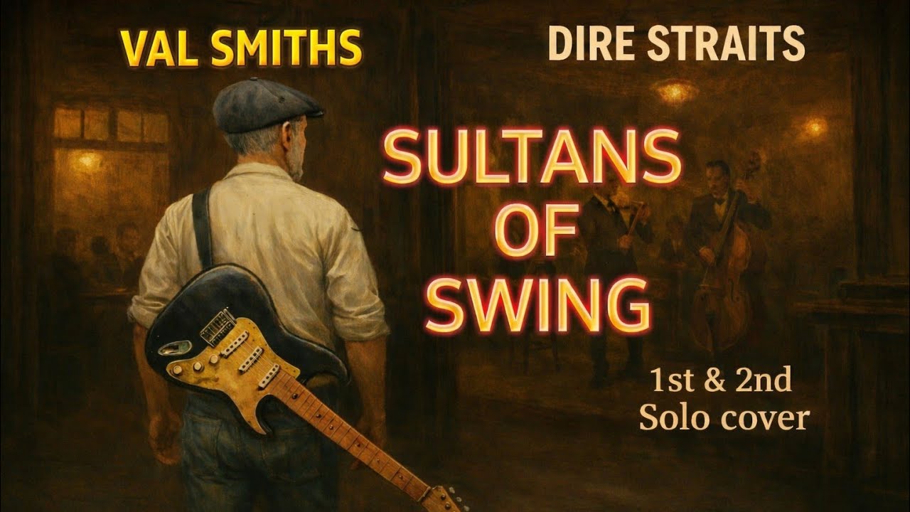 SULTANS OF SWING - Dire Straits - All Guitar Solos Cover