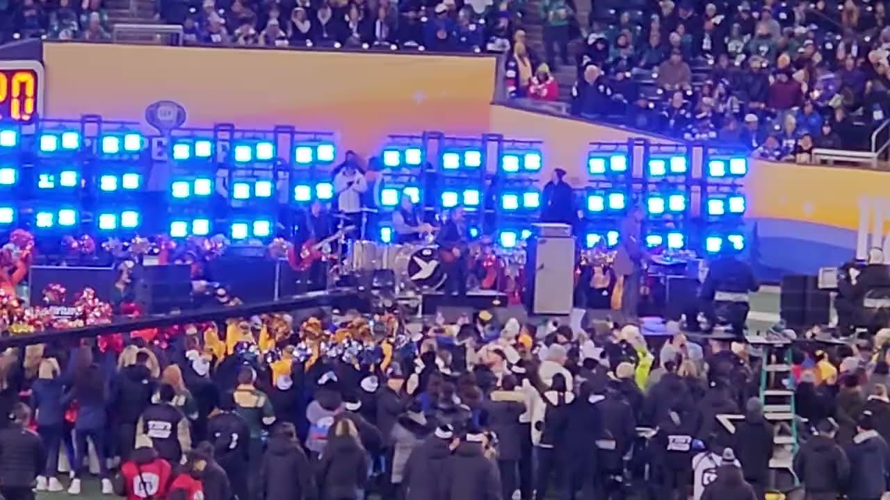 Our Lady Peace Performs The 112th Grey Cup Kickoff Show In Winnipeg, Manitoba 