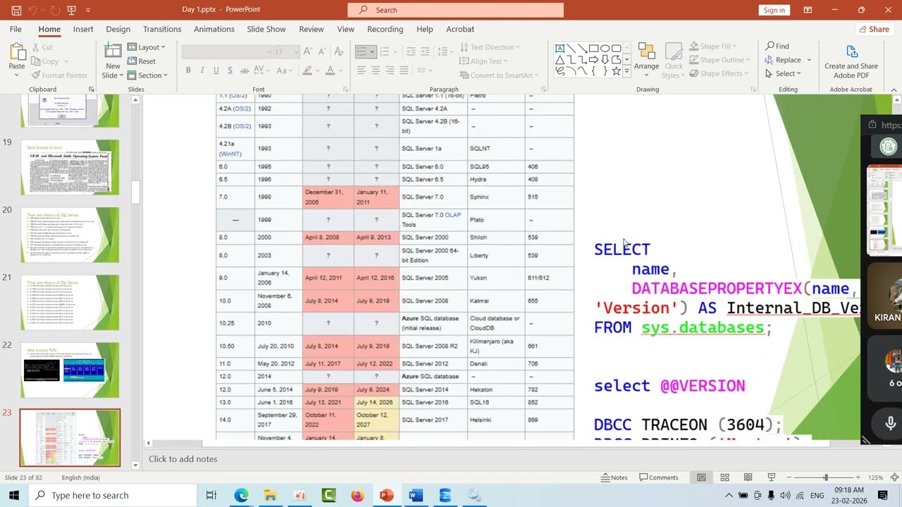 Онлайн-курс по администрированию баз данных MS SQL | Третий поток | День 1