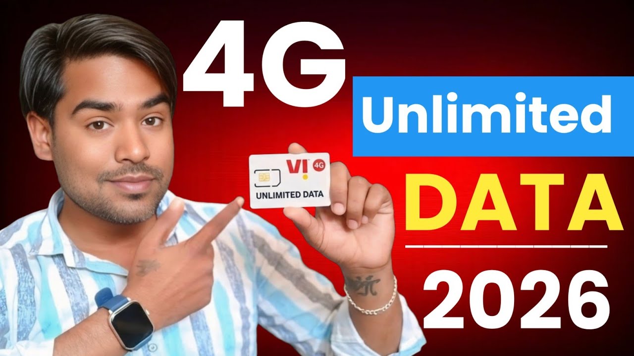 Vi Unlimited 4G Data Plans 2026 Explained (Hindi)
