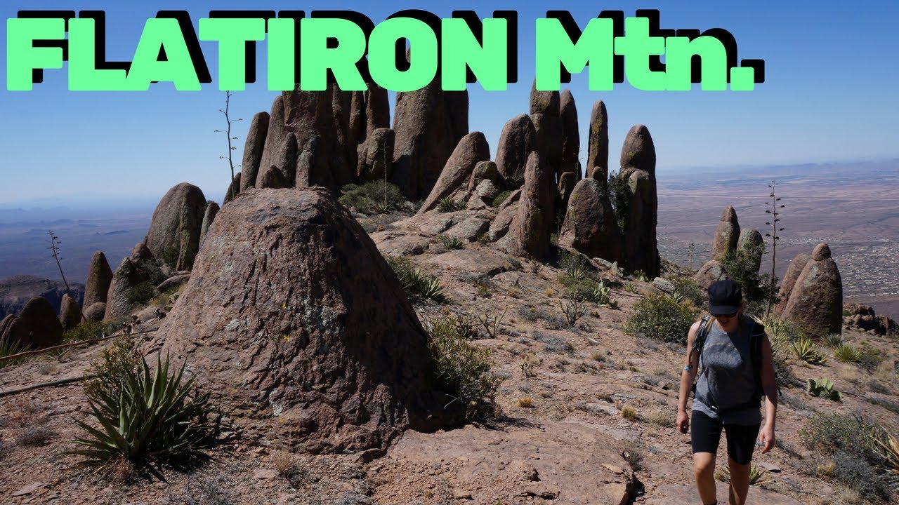 #Flatiron scramble in HD (Superstition Mountains)