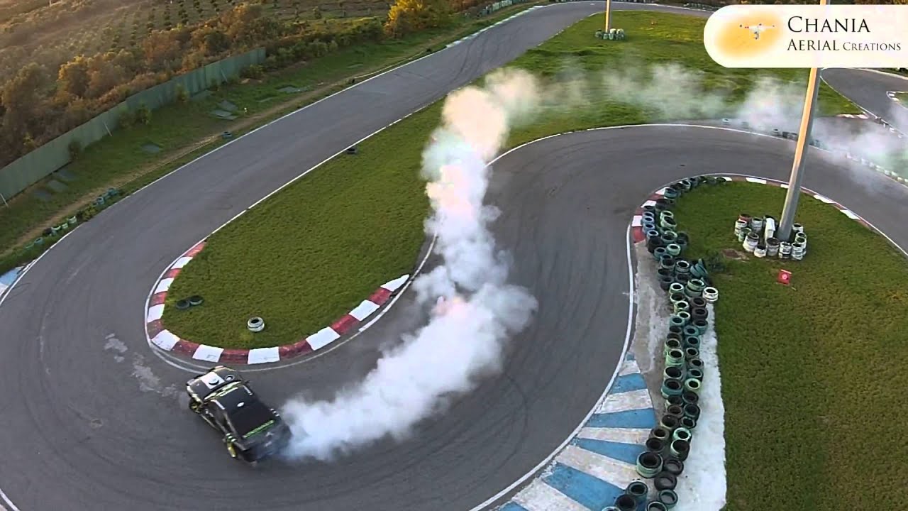 Drift at Pistapark video from  chania aerial creations HD