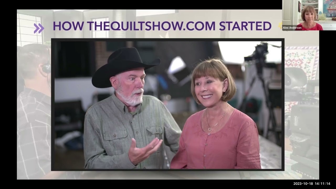 TEXTILE TALK: Alex Anderson & Ricky Tims - Passion for Quilting Becomes a Resource for the Community