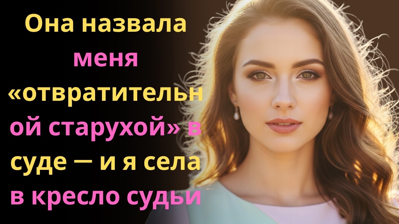 Она унизила меня в суде — и после этого всё изменилось.