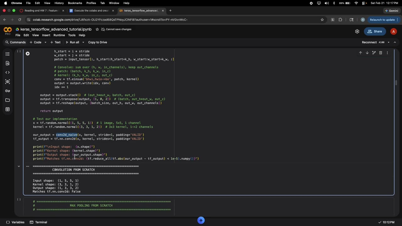 keras tensorflow advanced tutorial