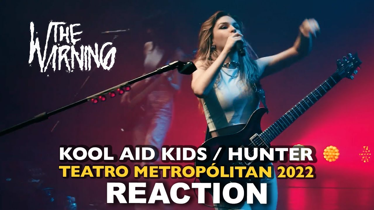 Brothers REACT to The Warning: Kool Aid Kids, Hunter (2022 Teatro Metropólitan)