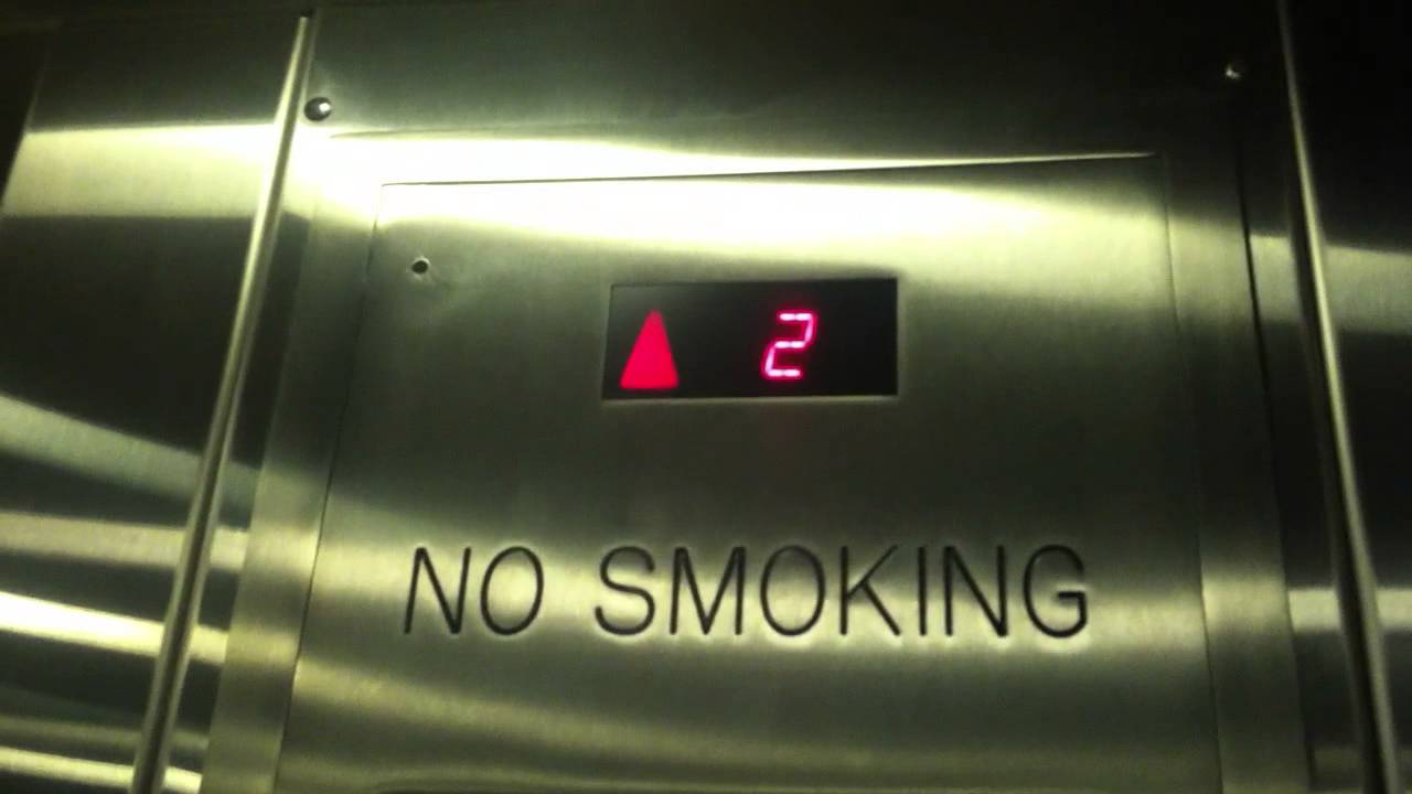 Non-Scenic Schindler 330A Hydraulic Elevator at Duluth International Airport in Duluth, MN