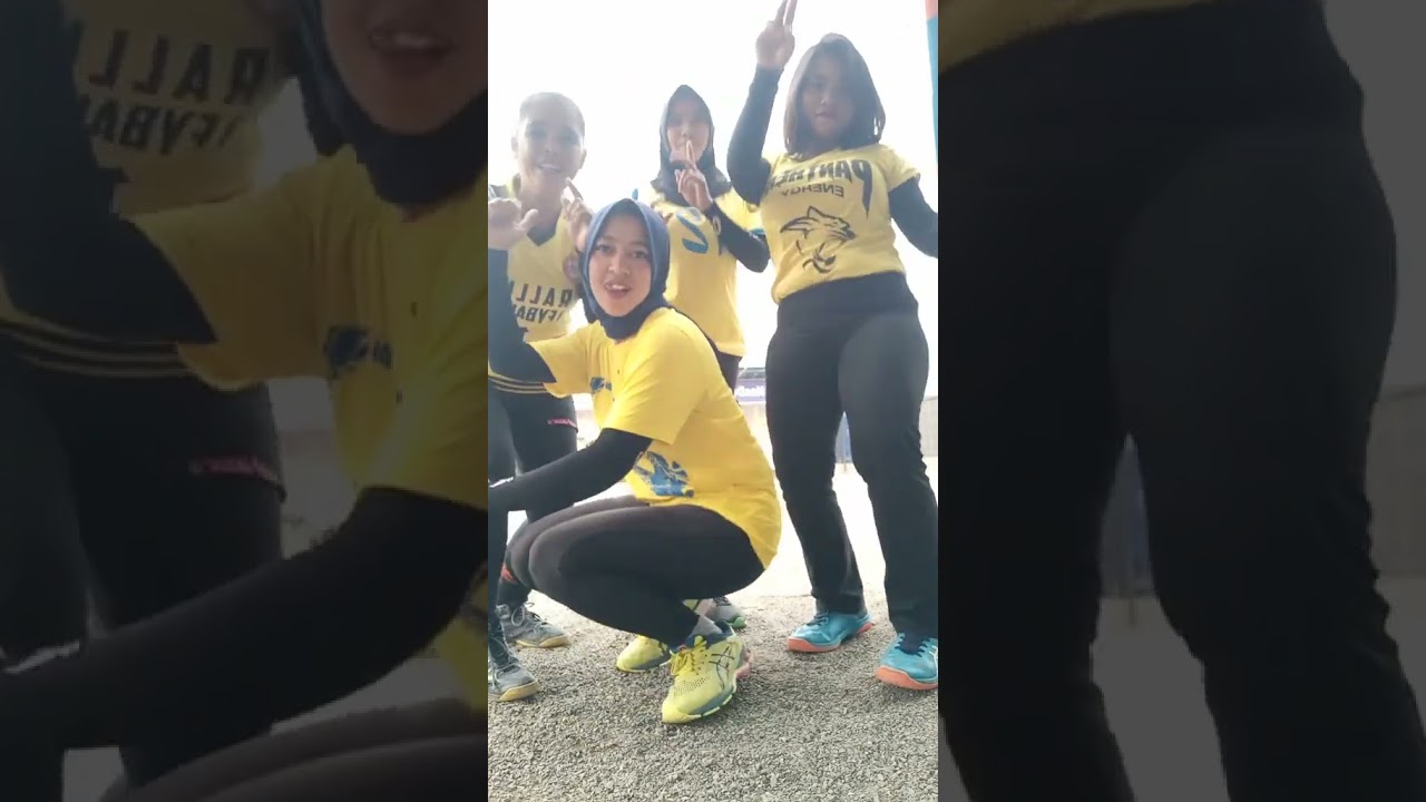 DIGOYANG BUNDA HIJAB LEGGING KILAP #lycra #dance #spandex #legging