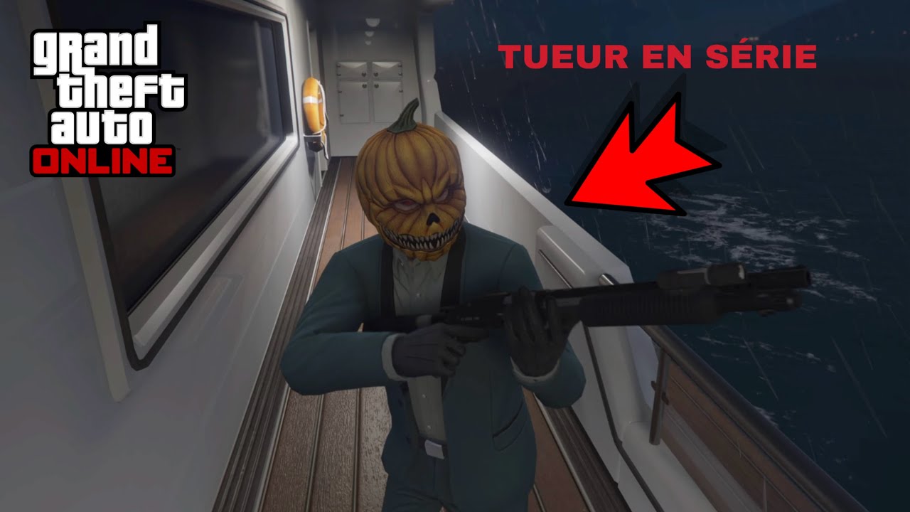TUEUR EN SÉRIE SUR LE YACHT ( GTA ONLINE )