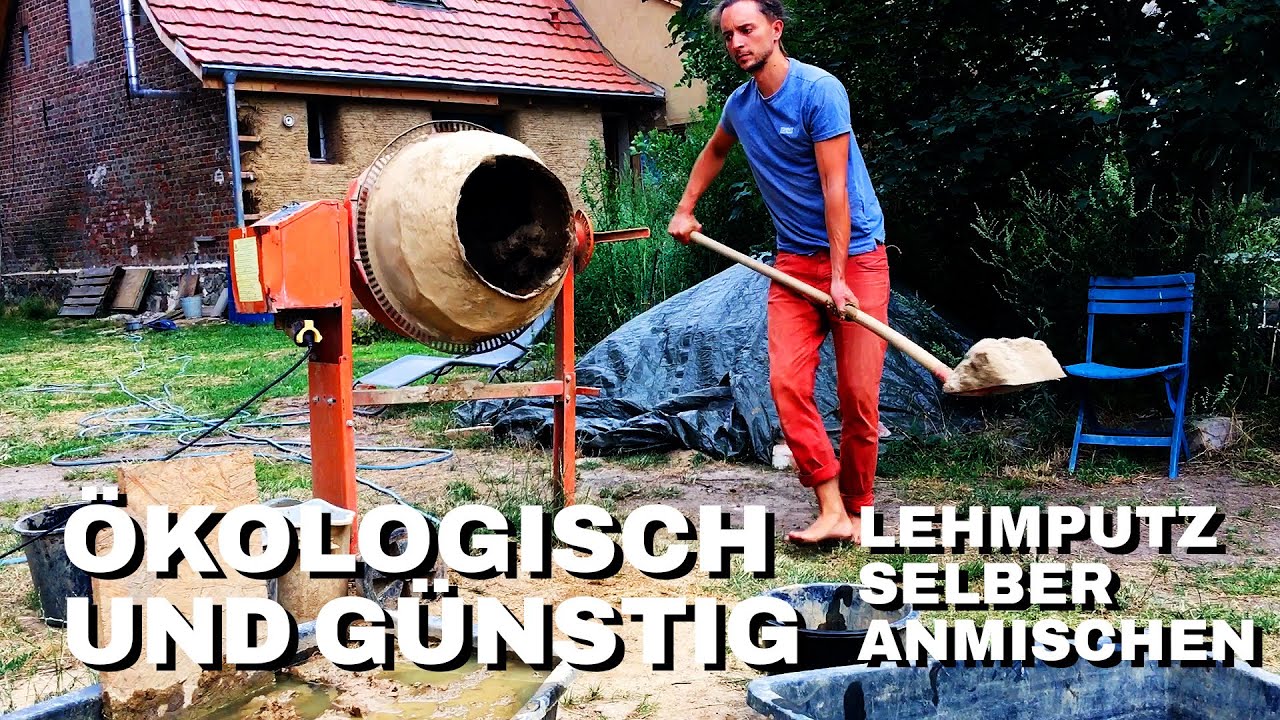 Lehm Oberputz selber herstellen &ndash; die richtige Mischung macht's
