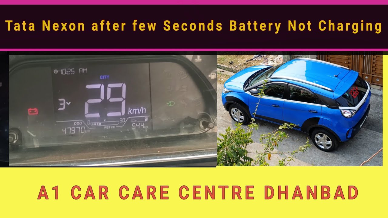 Tata Nexon after few Seconds Battery Not Charging 
