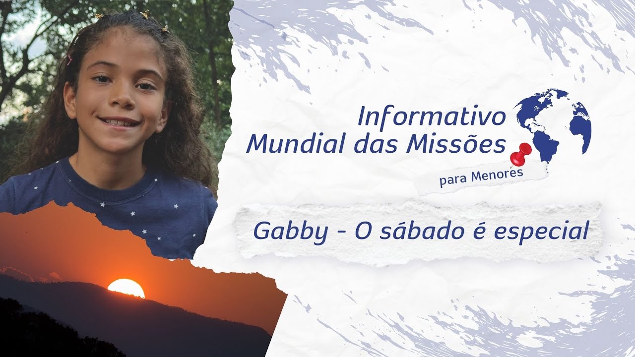 Informativo Mundial das Missões para Menores - 22 de novembro de 2025 - O sábado é especial